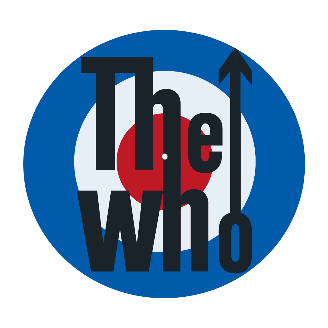The Who Target Logo Slipmat