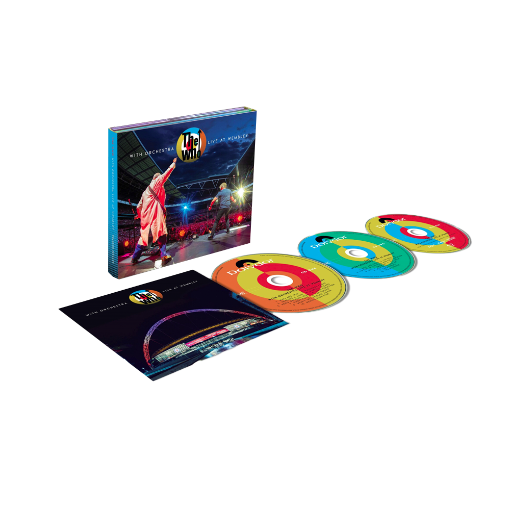 The Who With Orchestra Live at Wembley 2CD + Blu-Ray